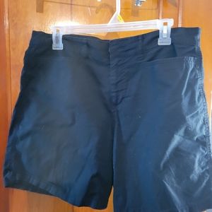 George 12 black shorts